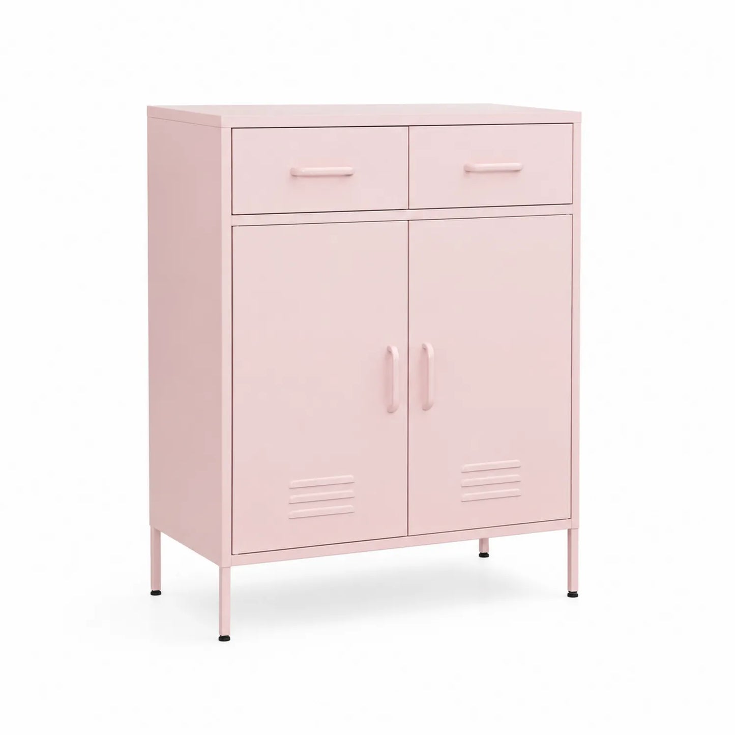 Armario metálico rosa 101cm alto x 65cm ancho x 35cm profundo